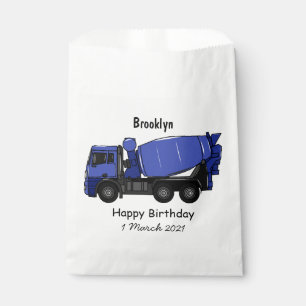 Cartoon für Betonmischfahrzeuge Geschenktütchen