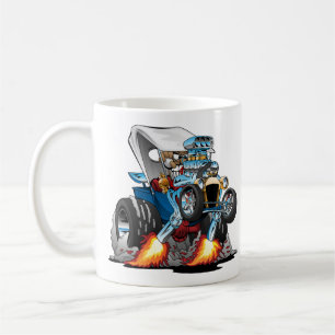 Cartoon für den benutzerdefinierten T-Eimer-Roads Kaffeetasse