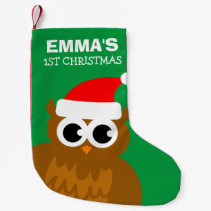 Cartoon für Eule 1. Weihnachtsweih Strumpf für K Kleiner Weihnachtsstrumpf