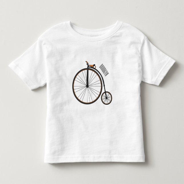 Cartoon für Fahrräder Kleinkind T-shirt (Vorderseite)