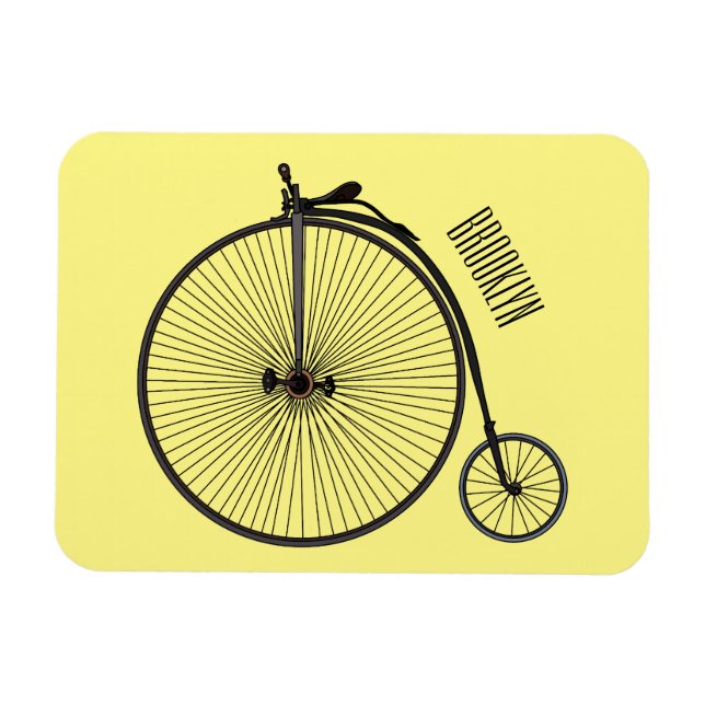 Cartoon für Fahrräder Magnet (Horizontal)