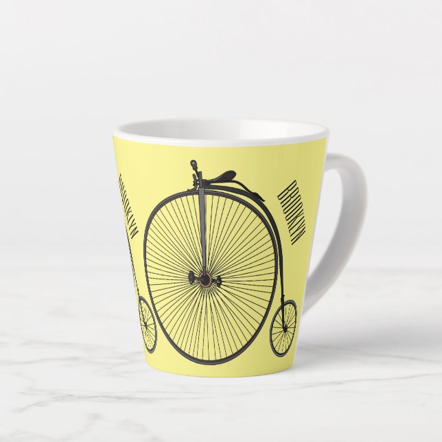 Cartoon für Fahrräder Milchtasse (Rechte Ecke)