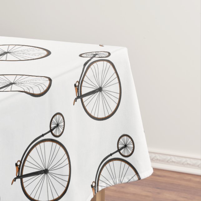 Cartoon für Fahrräder Tischdecke (Beispiel)