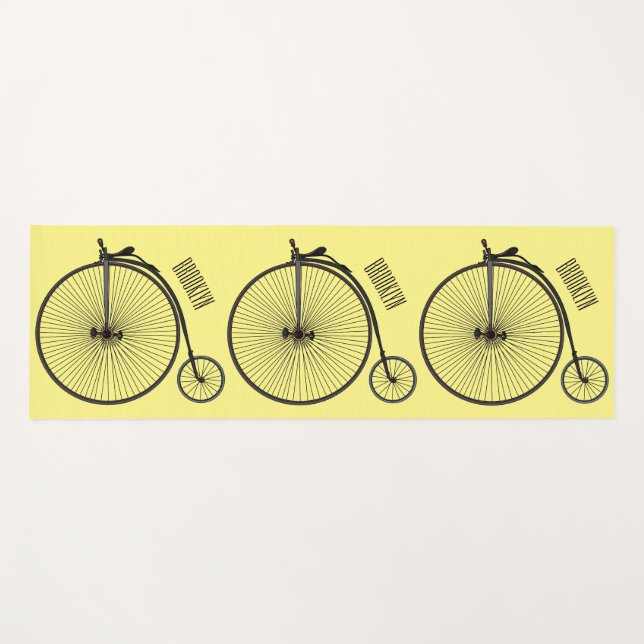 Cartoon für Fahrräder Yogamatte (Vorderseite (Horizontal))