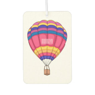 Cartoon für Heißluftballon Autolufterfrischer