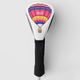 Cartoon für Heißluftballon Golf Headcover