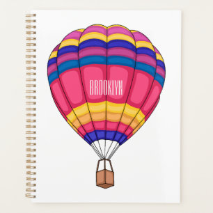 Cartoon für Heißluftballon Planer