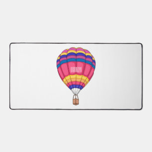 Cartoon für Heißluftballon Schreibtischunterlage
