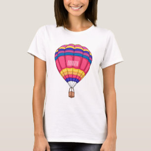Cartoon für Heißluftballon T-Shirt