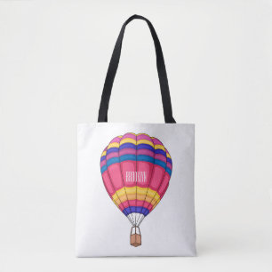 Cartoon für Heißluftballon Tasche