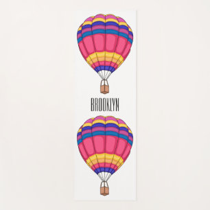 Cartoon für Heißluftballon Yogamatte