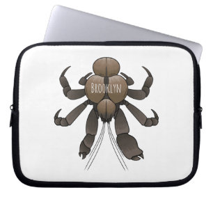 Cartoon für Kokosnuss Laptopschutzhülle