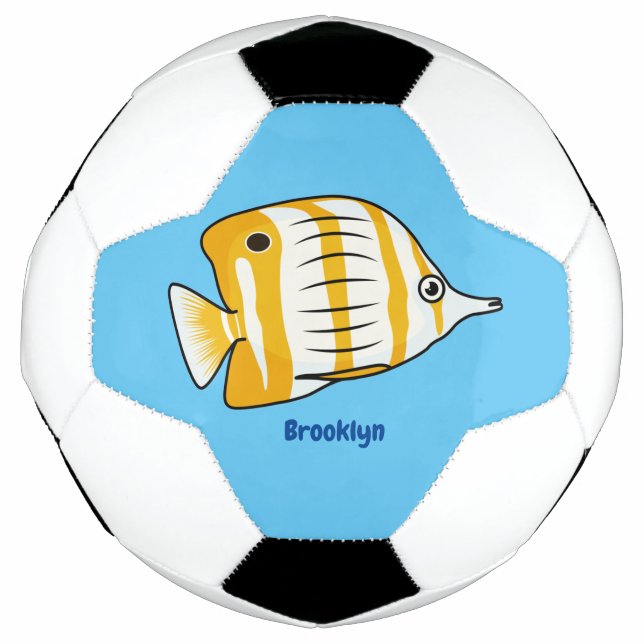Cartoon für niedliche Schmetterlinge Fußball (Vorderseite)