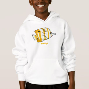Cartoon für niedliche Schmetterlinge Hoodie