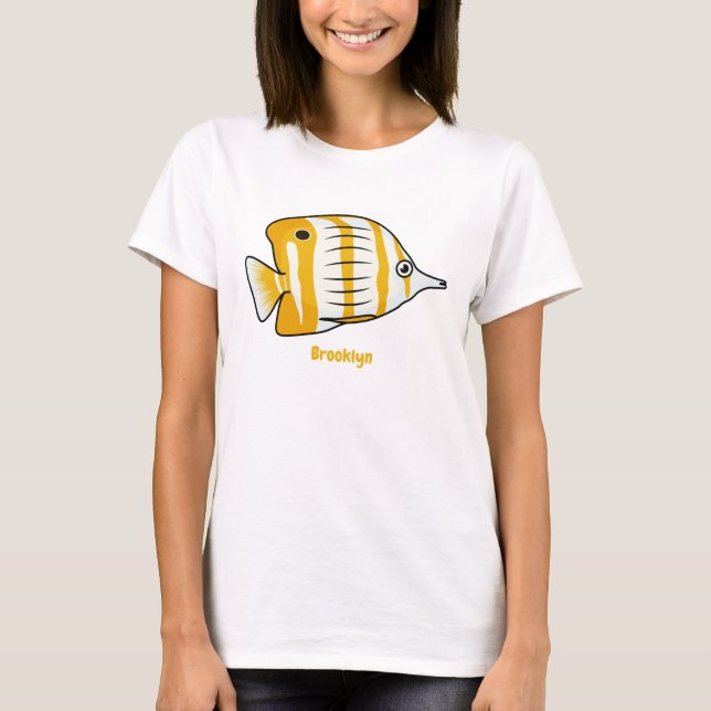 Cartoon für niedliche Schmetterlinge T-Shirt (Vorderseite)