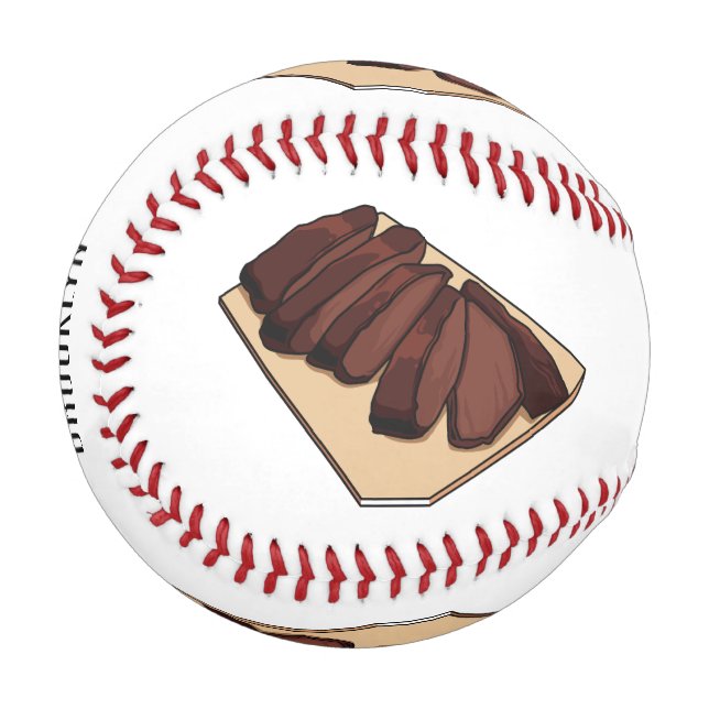 Cartoon für Rindenbrust Baseball (Vorderseite Links)