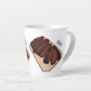 Cartoon für Rindenbrust Milchtasse