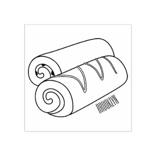 Cartoon für Rollen/Rollen Gummistempel