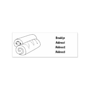 Cartoon für Rollen/Rollen Gummistempel