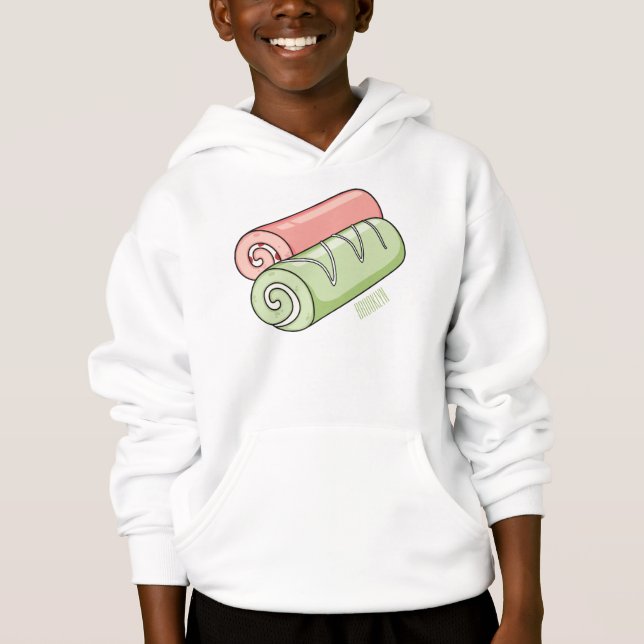 Cartoon für Rollen/Rollen Hoodie (Vorderseite)