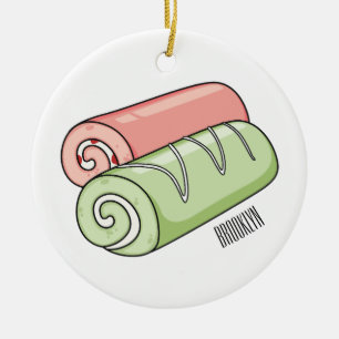 Cartoon für Rollen/Rollen Keramik Ornament