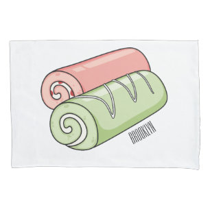 Cartoon für Rollen/Rollen Kissenbezug