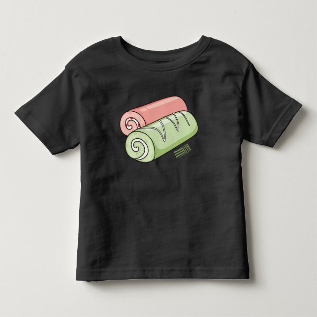 Cartoon für Rollen/Rollen Kleinkind T-shirt (Vorderseite)