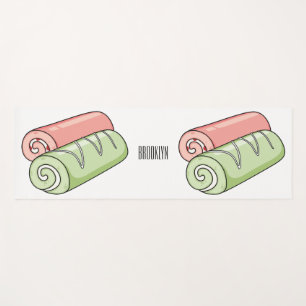 Cartoon für Rollen/Rollen Yogamatte