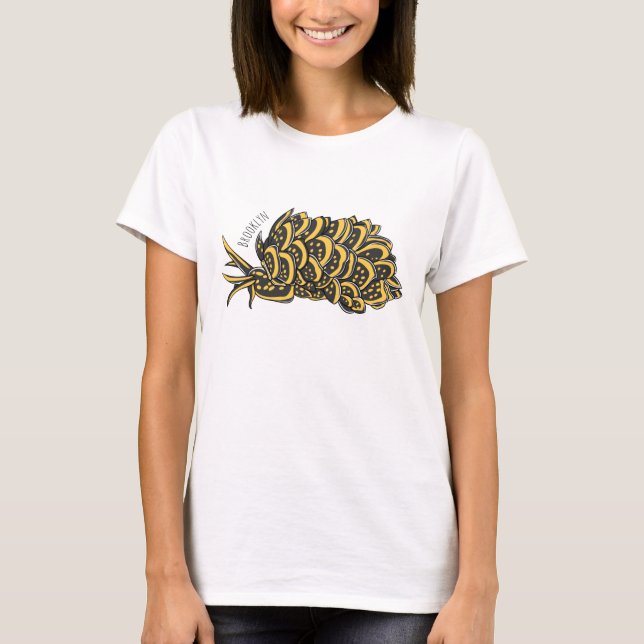 Cartoon für Seeschluke T-Shirt (Vorderseite)