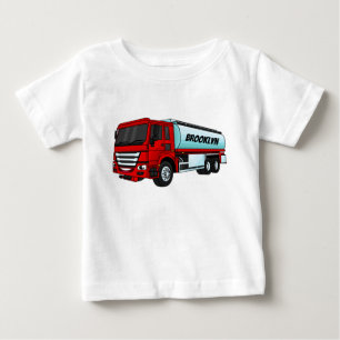 Cartoon für Tankwagen Baby T-shirt