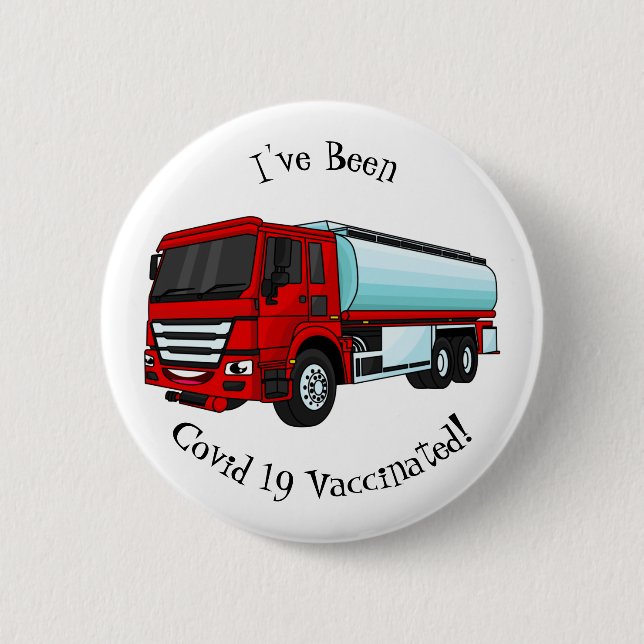 Cartoon für Tankwagen Button (Vorderseite)
