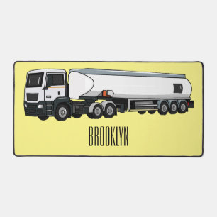 Cartoon für Tankwagen Schreibtischunterlage