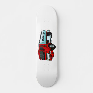 Cartoon für Tankwagen Skateboard
