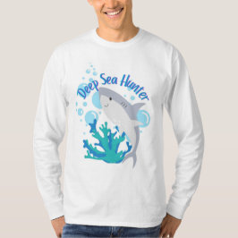 Cartoon für Tiefseejäger T-Shirt