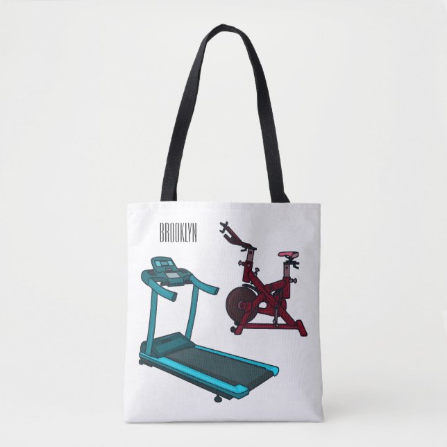 Cartoon für Treadmill und Spinnerbike Tasche (Vorderseite)