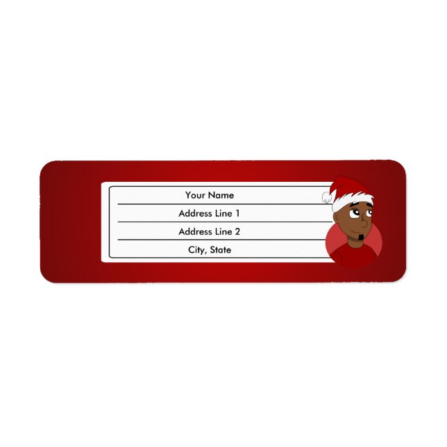 Cartoon für Weihnachten Typ (Vorne)