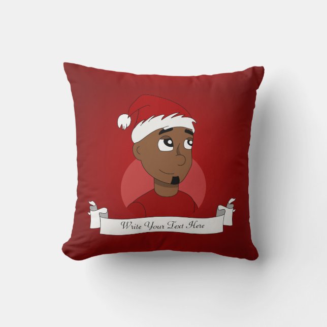 Cartoon für Weihnachten Typ Kissen (Vorderseite)