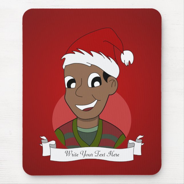 Cartoon für Weihnachten Typ Mousepad (Vorne)