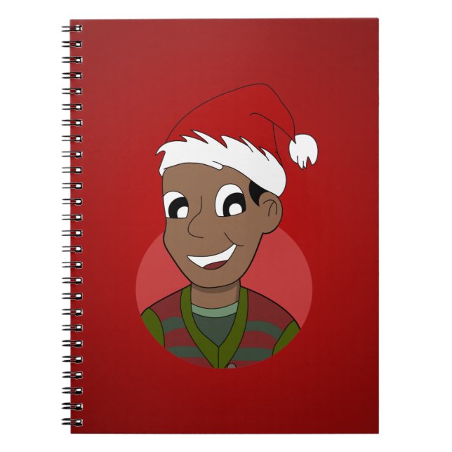 Cartoon für Weihnachten Typ Notizblock (Vorderseite)