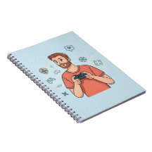Cartoon-Gamer-Charakterillustration