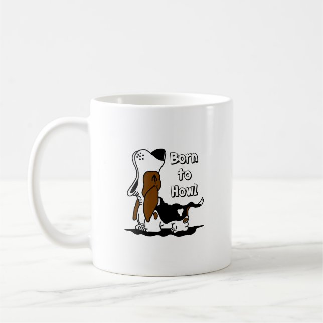 Cartoon Geboren, um Kaffee-Tasse zu Howl Kaffeetasse (Links)