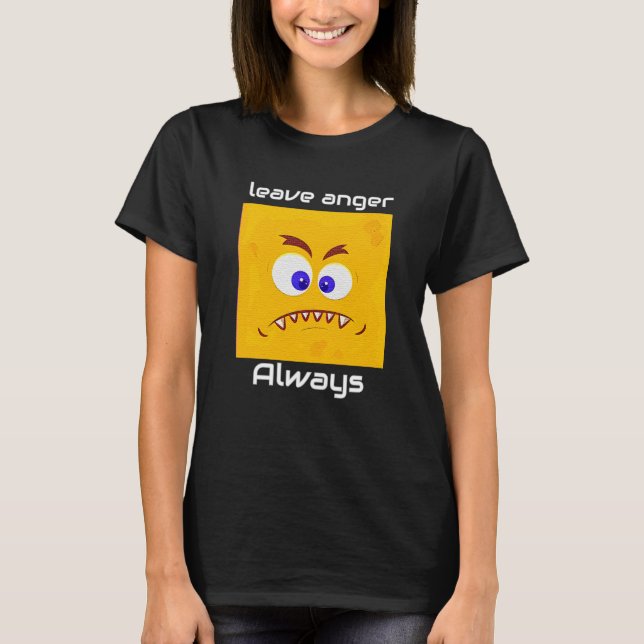 Cartoon gegenüber T - Shirt (Vorderseite)