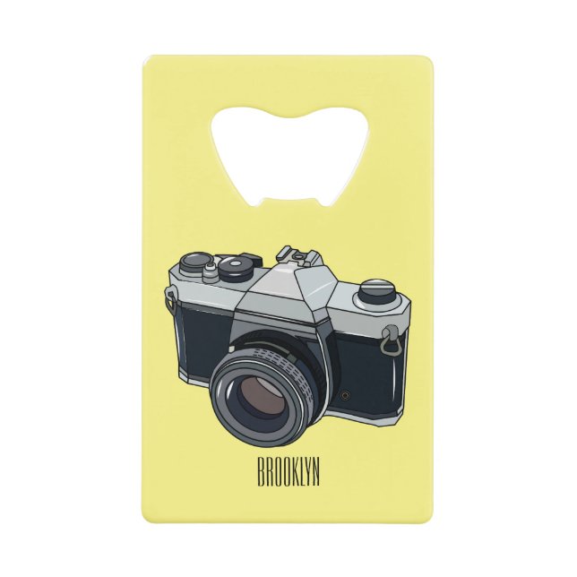 Cartoon Geldbeutel Flaschenöffner (Vorderseite)