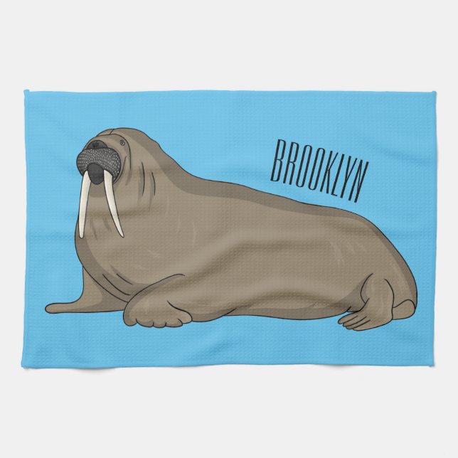 Cartoon Geschirrtuch (Horizontal)