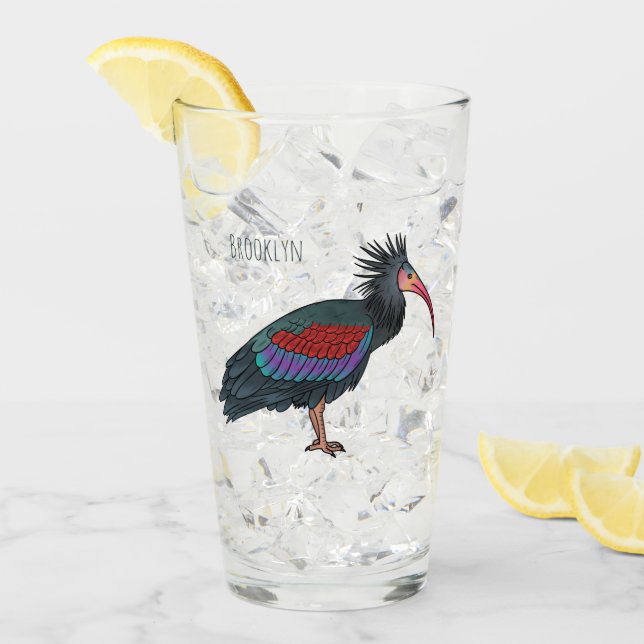 Cartoon Glas (Vorderseite Ice)