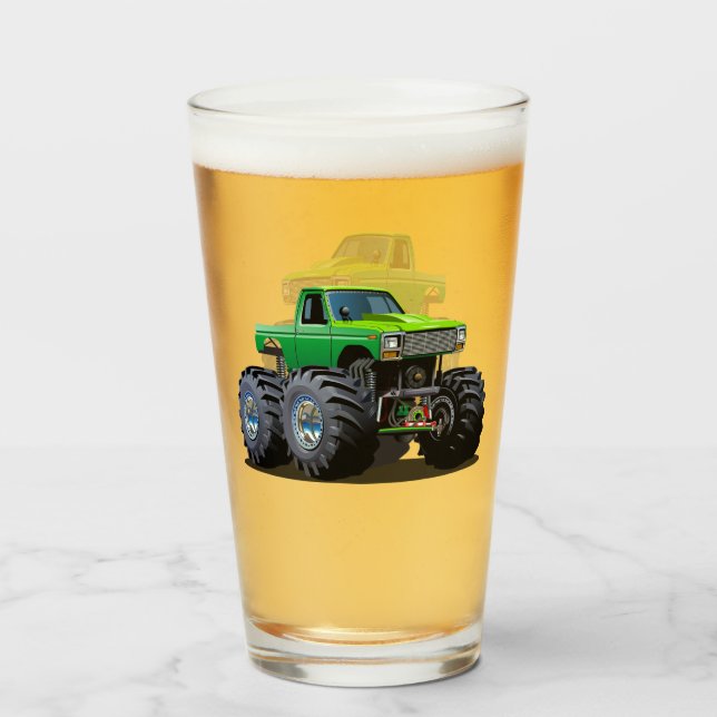 Cartoon Glas (Vorne (Gefüllt))