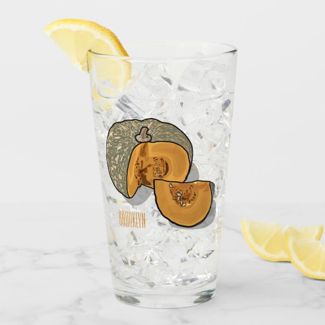 Cartoon Glas (Vorderseite Ice)
