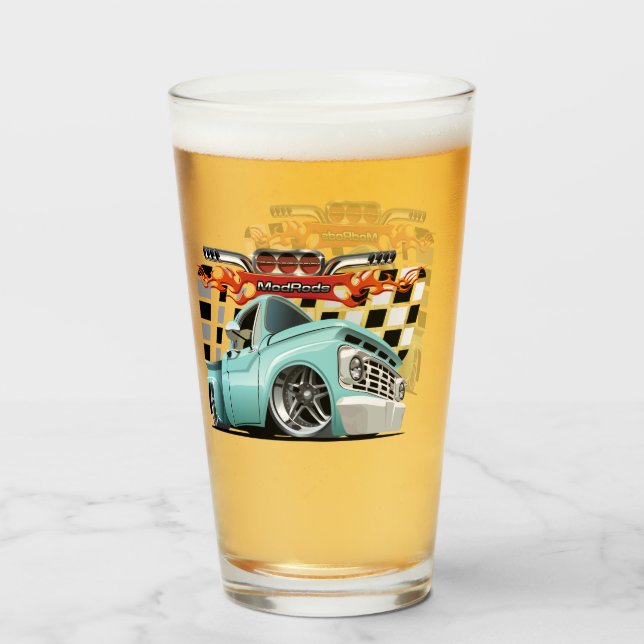 Cartoon Glas (Vorne (Gefüllt))