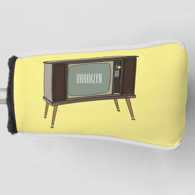 Cartoon Golf Headcover (Vorderseite)