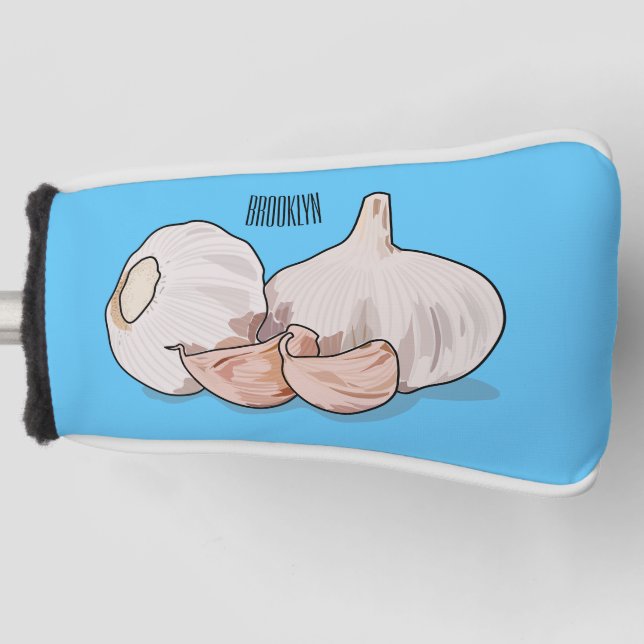 Cartoon Golf Headcover (Vorderseite)
